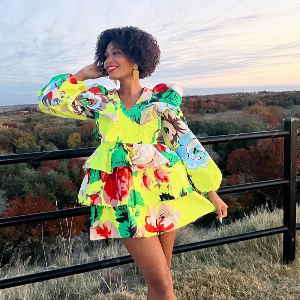 Beautiful Muti colorful dress